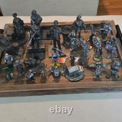 Franklin Mint And Assorted Pewter Figurines