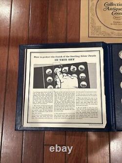 Franklin Mint Antique Car Coins Series 2 Sterling Silver 25 Piece Proof Set