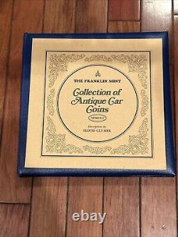 Franklin Mint Antique Car Coins Series 2 Sterling Silver 25 Piece Proof Set