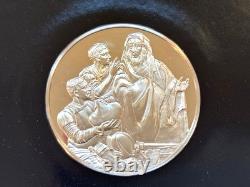 Franklin Mint Apostle Peter Sterling Silver Medal (The Twelve Apostles Series)