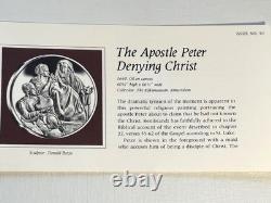 Franklin Mint Apostle Peter Sterling Silver Medal (The Twelve Apostles Series)