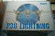 Franklin Mint Armour Collection 148 Usaf P-38 Lightning U. S. A. A. F. Art. 98115