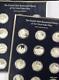 Franklin Mint Bicentennial History Navy 24 Medal Sterling Silver Set! #12773