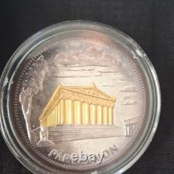 Franklin Mint Bicentennial Silver/gold Lot Of Proof Medals Set 1776-1976