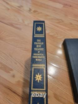 Franklin Mint COMPLETE 39.925 Silver Medal Set -President Washington to Reagan