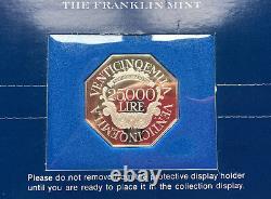 Franklin Mint Casino Municipale San Remo Italy Silver Gaming Coin Token D9071