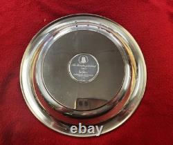 Franklin Mint Champleve Butterfly Sterling Silver Plate 1978 PPSKN (354675)