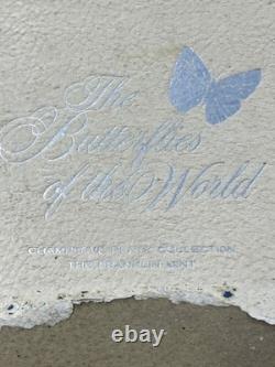 Franklin Mint Champleve Butterfly Sterling Silver Plate 1978 PPSKN (354675)