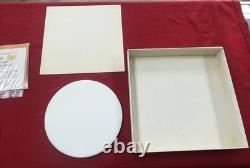 Franklin Mint Champleve Butterfly Sterling Silver Plate 1978 PPSKN (354675)