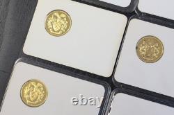 Franklin Mint Charter Member. 925 Sterling Silver Token Lot of 11, Toned 72.9g