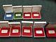 Franklin Mint Christmas Ingots 1971-79 Silver Bars Estate Collection