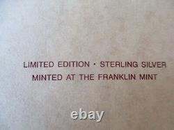Franklin Mint, Collection From 50 Sterling Silver Coins With Stamp, Rartät