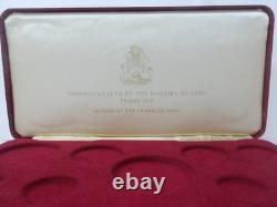 Franklin Mint Commonwealth of the Bahama Islands proof set 1974 uncirc 2.87oz t
