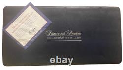 Franklin Mint Discovery of America 500th Anniversary 1992 BVI Silver Proof Set
