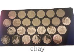 Franklin Mint Discovery of America 500th Anniversary 1992 BVI Silver Proof Set