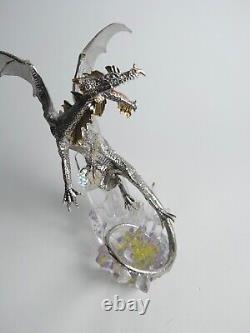 Franklin Mint Dragon Statue Michael Whelan Guardia Of The Crystal 11