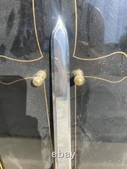 Franklin Mint Excalibur Sword Display with COA Wall Case Gold & Silver Arthur