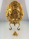 Franklin Mint Faberge Egg The Emergence Of Spring Silver & Gold Only 750 Made