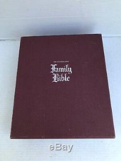 Franklin Mint Family Bible STERLING SILVER Cover with Box
