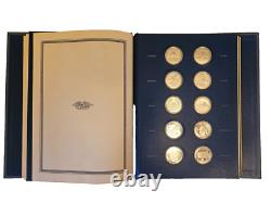 Franklin Mint Fifty State Bicentennial Medal Collection Sterling Silver 52 ozt
