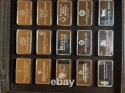 Franklin Mint First International Bank Silver Ingot Collection