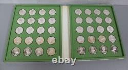 Franklin Mint First Ladies of the United States Sterling Silver 40 Medal Set