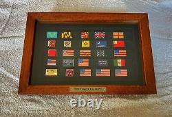 Franklin Mint Flags Of Liberty Sterling Silver Ingots 25 Historic Flags 925 Coa