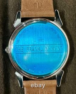 Franklin Mint Frederic Remington Watch 1988 Swiss Quartz Sterling Silver with Box