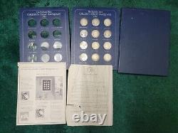 Franklin Mint Gallery of Great Americans. 925 Silver 1970 Set