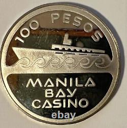 Franklin Mint Gaming Coins World's Great Casinos. 925 Sterling Silver Lot Of 7
