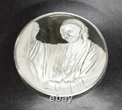 Franklin Mint Genius/Rembrandt PR. 925 Silver Medal-Hendrickje Stoffels in Card