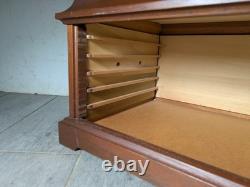 Franklin Mint Genius of Rembrandt Mahogany Silver Coin Cabinet 5-Drawer Chest