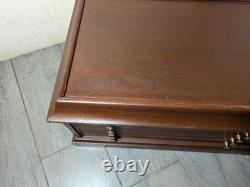 Franklin Mint Genius of Rembrandt Mahogany Silver Coin Cabinet 5-Drawer Chest