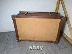 Franklin Mint Genius of Rembrandt Mahogany Silver Coin Cabinet 5-Drawer Chest