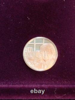 Franklin Mint Glory The Meiji Restoration Pure Silver Memorial Medalist Limited