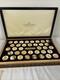 Franklin Mint Golden Treasury Of Ancient Egypt 24kt Gold On Sterling Silver Set
