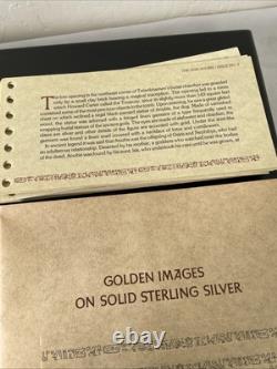 Franklin Mint Golden Treasury of Ancient Egypt 24kt Gold on Sterling Silver Set