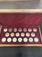Franklin Mint Great American Landmarks Sterling Silver. 925 Proof 20 Medal Set