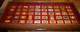 Franklin Mint Great American Railroads Emblems Sterling Silver Ingots Set Of 50