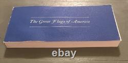 Franklin Mint Great Flags Of America 42 Sterling Silver Mini-Ingots