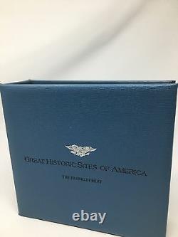 Franklin Mint Great Historic Sites Of America First Edition Proof Vol 2