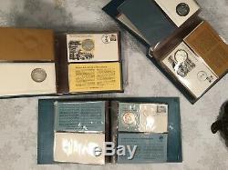 Franklin Mint Great Historic Sites Of America St. Silver 1st Ed. + 6 (56 COINS)