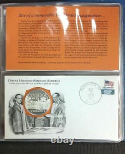 Franklin Mint Great Historic Sites of America Set 24 Silver Medals 2nd Album