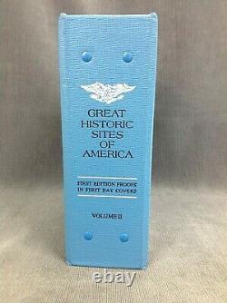 Franklin Mint Great Historic Sites of America Set 24 Silver Medals 2nd Album