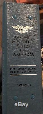 Franklin Mint Great Historic Sites of America Set 25 Silver Coins Volume 1