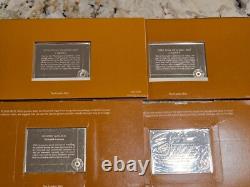 Franklin Mint Great Sailing Ships Of History 3.4 Oz Silver Bars Factory Sealed