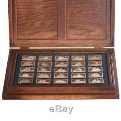 Franklin Mint Great Sailing Ships of History 50 Ingots 156 Oz Sterling Silver