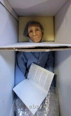 Franklin Mint Heirloom Norman Rockwell Doll Triple Self Portrait 24k Gold 1985
