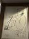 Franklin Mint Henry Moore Woman Knitting Sterling Silver Etching