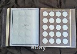 Franklin Mint History of Flight Sterling Silver Proof Set 58 Medals 66+ozs